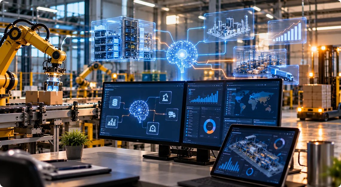 AI integration with legacy manufacturing ERP