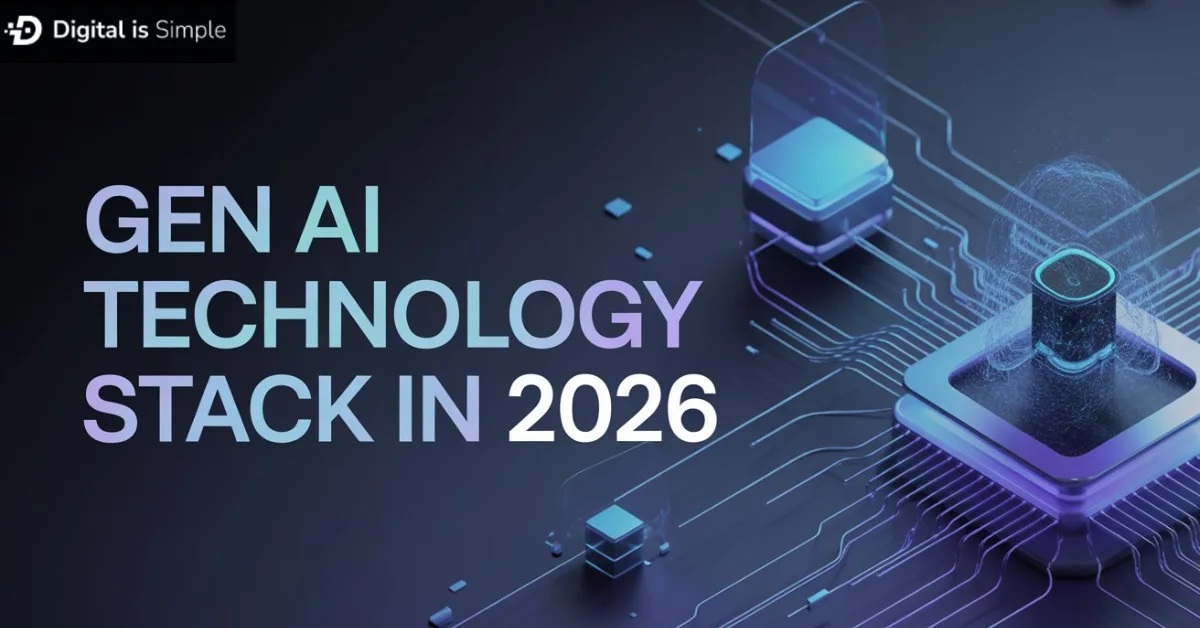 Gen AI Technology Stack in 2026: Models, Tools, and Frameworks Explained
